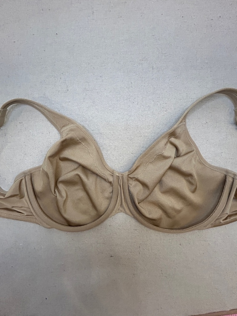 Bali Size 38DD/38E Tan Full Coverage Underwire Bra - Picture 6 of 8